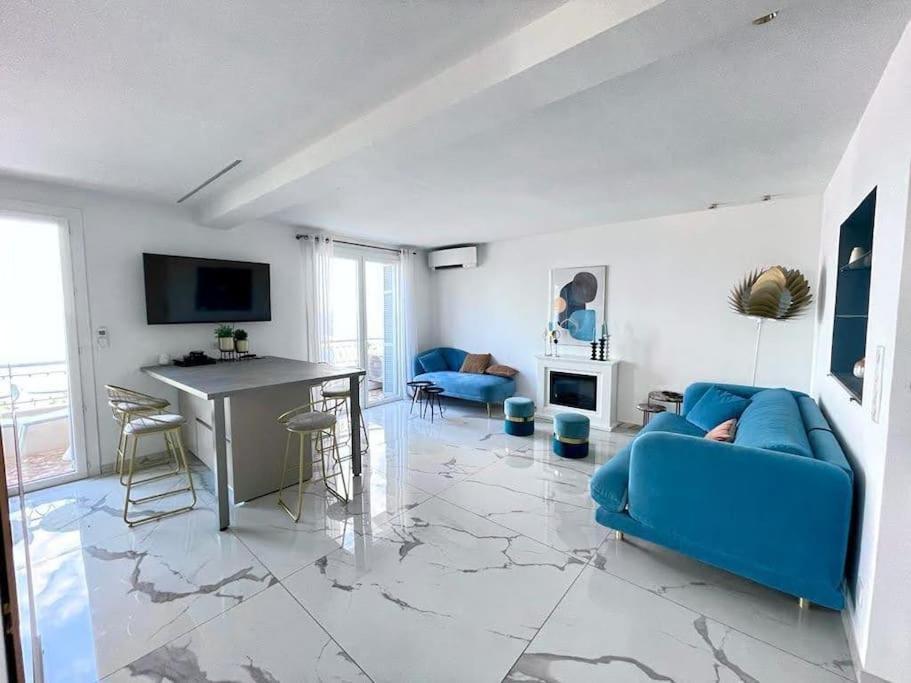 Beach Front, Superbe Appartement Pour 4 Personnes Nice Exterior photo